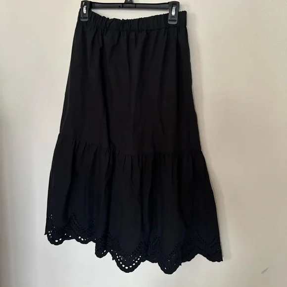 Rails Rhea eyelet skirt size large black - Picture 5 of 8